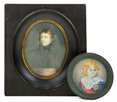 Lot 607 - French School, early 19th century.