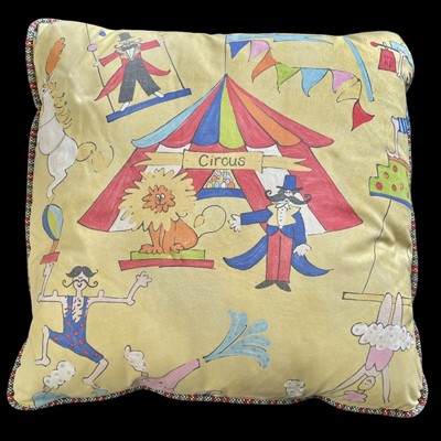 Lot 93 - Two vintage-style decorative scatter cushions,...