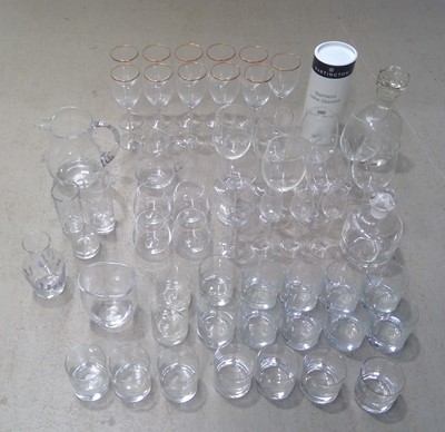 Lot 94 - Dartington Glass, WFM Pitchers, Four Irish...