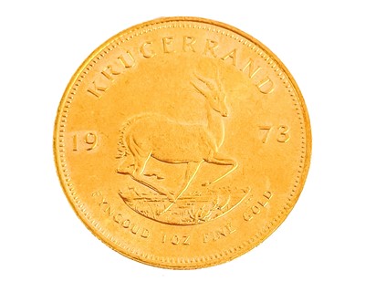 Lot 253 - 1973 Gold full Krugerrand.