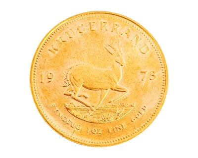Lot 225 - 1973 Gold full Krugerrand.