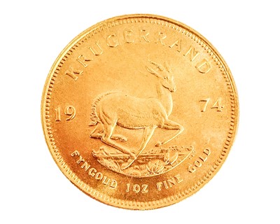 Lot 234 - 1974 Gold full Krugerrand.