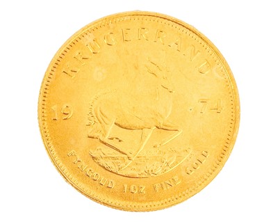 Lot 247 - 1974 Gold full Krugerrand.