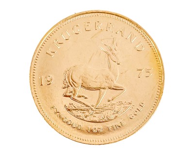 Lot 164 - 1975 Gold full Krugerrand.