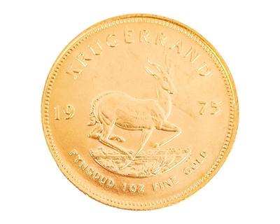 Lot 165 - 1975 Gold full Krugerrand.