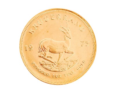Lot 221 - 1975 Gold full Krugerrand.