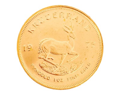 Lot 217 - 1975 Gold full Krugerrand.