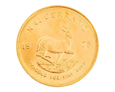 Lot 256 - 1975 Gold full Krugerrand.