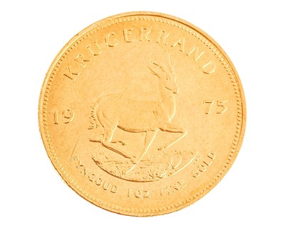 Lot 243 - 1975 Gold full Krugerrand.