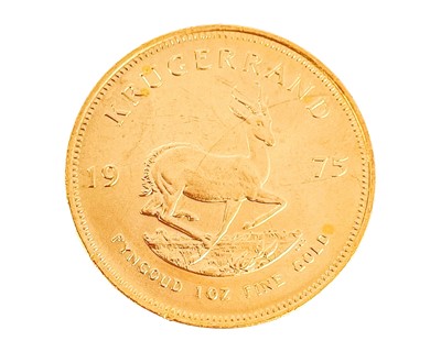 Lot 211 - 1975 Gold full Krugerrand.