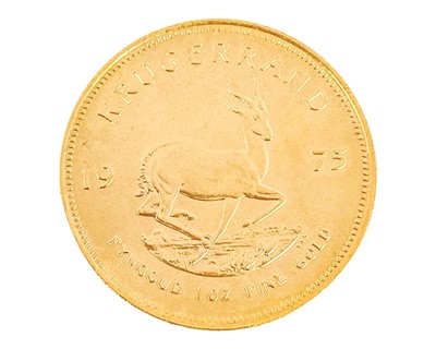 Lot 162 - 1975 Gold full Krugerrand.