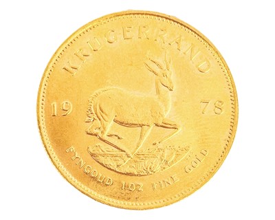 Lot 160 - 1978 Gold full Krugerrand.