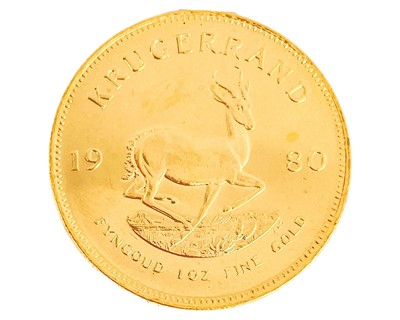Lot 171 - 1980 Gold full Krugerrand.