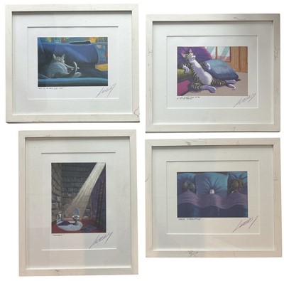 Lot 131 - Jeff LEEDY (XX), four signed prints, 36cm x 41....