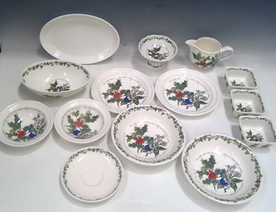 Lot 146 - Fourteen pieces of Portmeirion Ceramics. The...