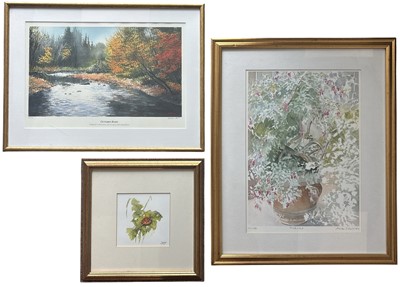Lot 173 - Three signed prints - Bill Hamilton, J Robson,...