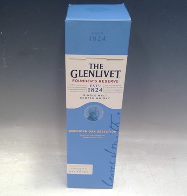 Lot 189 - The Glenlivet Single Malt Whisky Founders...