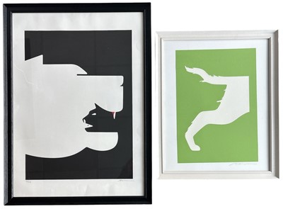 Lot 207 - Noma BAR (1973), two negative space screen...