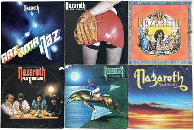 Lot 21 - Nazareth - six 12" albums; 'Razamanaz' (CREST...