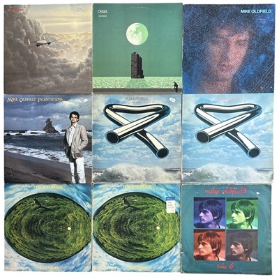 Lot 31 - Mike Oldfield - eight 12" albums and a 12"...