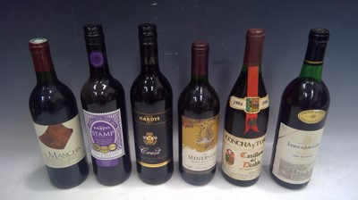 Lot 18 - Six Bottles of Red Wine.