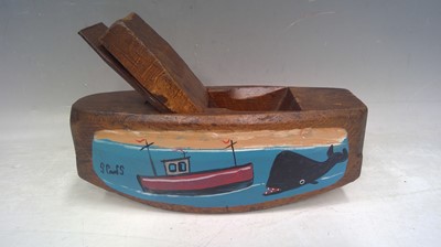 Lot 1 - Stephen Camps (1957) Painted Wooden Block...