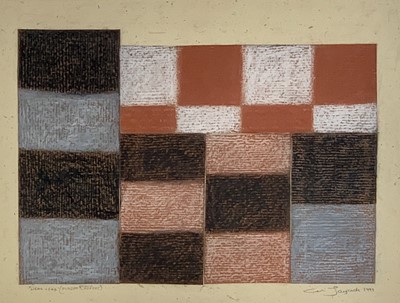 Lot 1173 - Carl JAYCOCK (1963) Near and Far Pastel Signed,...