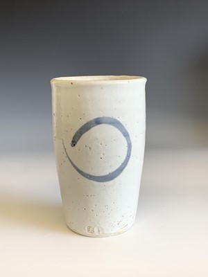 Lot 507 - A Leach Pottery, St Ives, brush pot with...