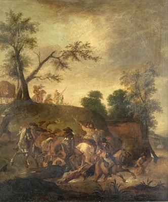 Lot 1003 - Jan VAN HUCHTENBURGH (Attrib.) (1647-1733)...