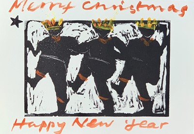 Lot 273 - Rose HILTON (1931-2019) Christmas card Mixed...