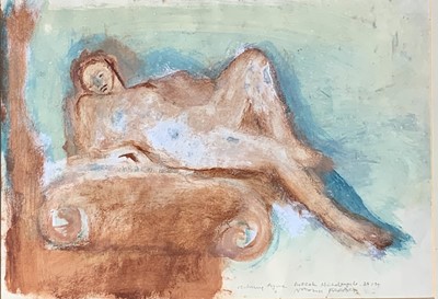 Lot 271 - Naomi FREARS (b. 1963) Reclining Figure -...