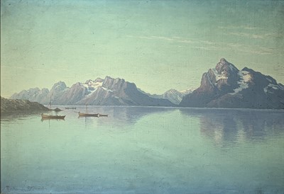 Lot 1005 - Andersen BRONNO Fishing Boats, Norwegian Fjord...