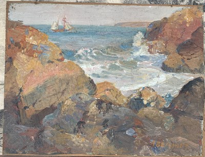 Lot 8 - Arthur BEAUMONT (1879-1956) North Cornish...