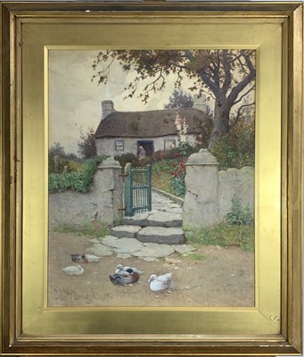 Lot 1015 - John MCDOUGAL (?-c.1941) An Old Corner in...