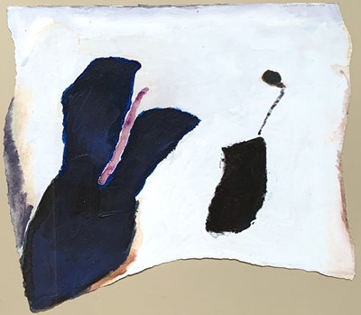 Lot 186 - Trevor BELL (1930-2017) Orchid Acrylic on...