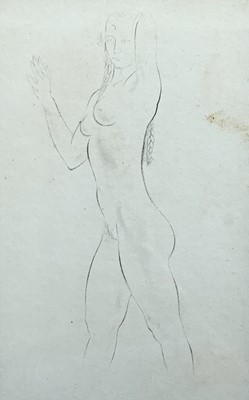 Lot 1224 - Eric GILL (1882-1940) Nude female figure Print...