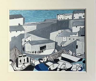 Lot 9 - Rosemary ZIAR (1919-2003) The Last Fishermen,...