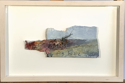 Lot 30 - Kurt JACKSON (1961) Fog Hedge Mixed media...