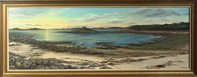 Lot 7 - Mary WINTER Evening Sunsetting towards Samson...