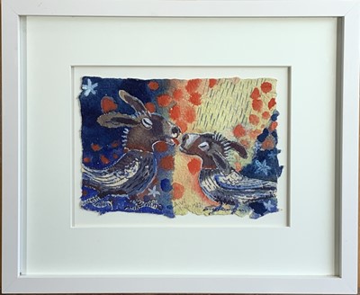 Lot 32 - Andrew WADDINGTON (1960) Kitty Watercolour...