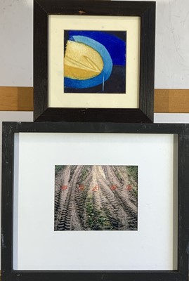 Lot 73 - Bob DEVEREUX (1940) Small watercolour and one...