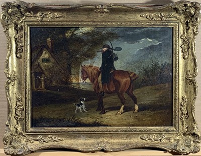 Lot 1104 - Victorian School Returning from the Fields Oil...