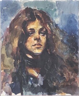 Lot 1114 - Robert Oscar LENKIEWICZ (1941-2002) Portrait...