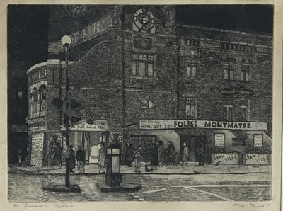 Lot 1113 - John PAYNE The Granville Theatre Etching...