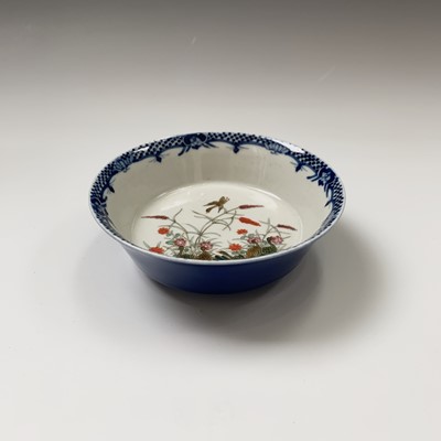 Lot 54 - A Chinese famille rose porcelain shallow bowl,...