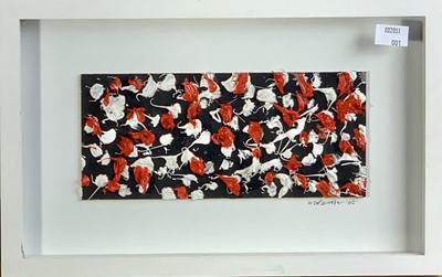 Lot 301 - Clare WARDMAN (1960) White, Red and Black...