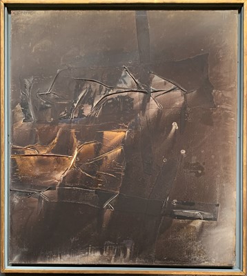 Lot 1120 - Max CHAPMAN (1911-1999) Untitled Collage Oil...