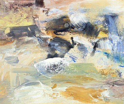 Lot 206 - Clare WARDMAN (1960) 'Breakers- Gullane Bay...