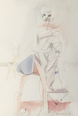 Lot 129 - Clifford FISHWICK (1923-1997) Girl on the...