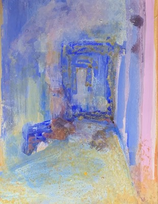 Lot 203 - Clare WARDMAN (1960) 'Attic, Highbridge' Mixed...